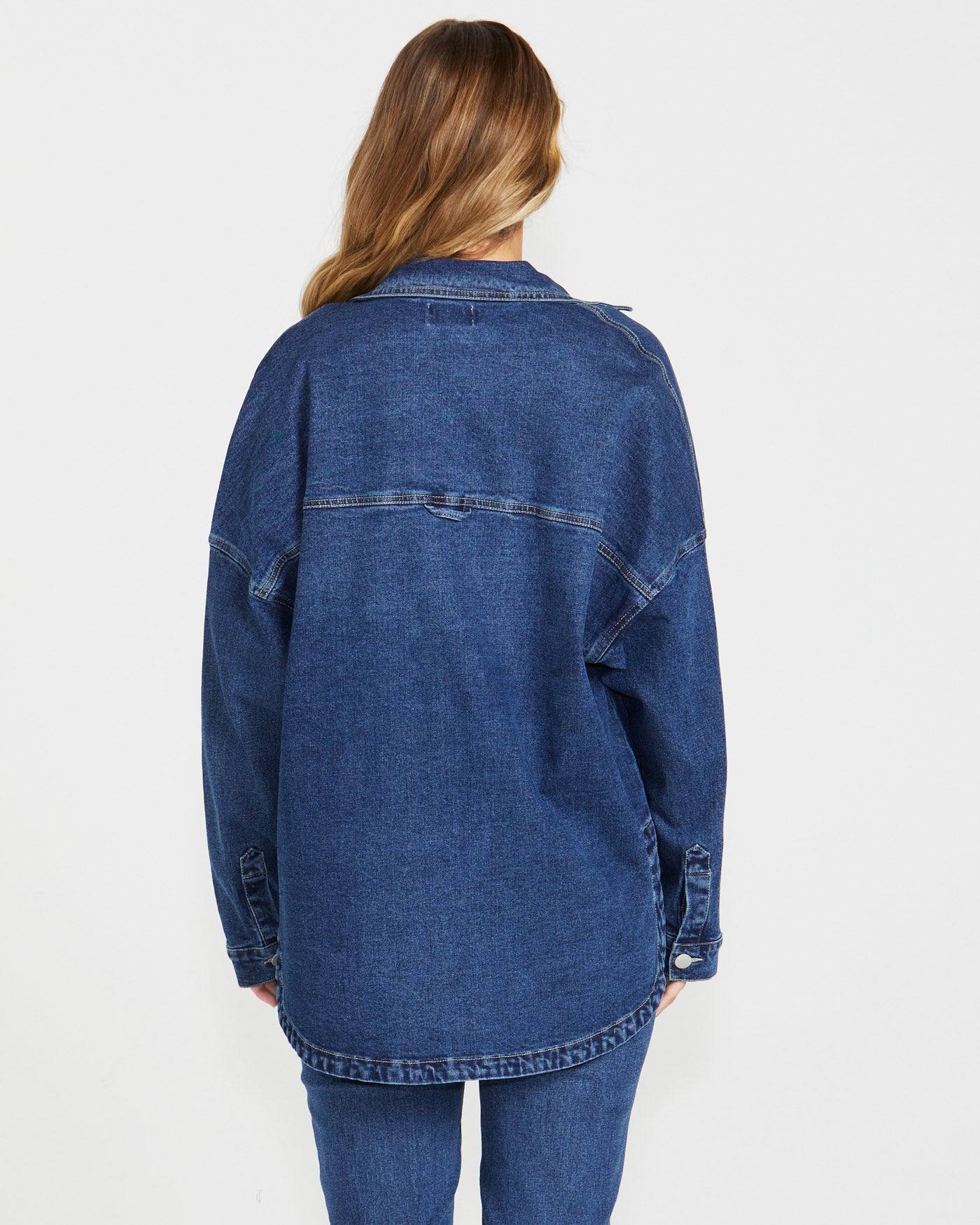 Jasmine Denim Jacket in Indigo Wash