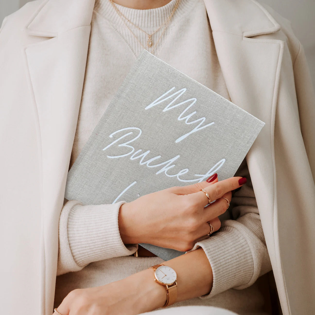 Journal: My Bucket List in Oat Cloth
