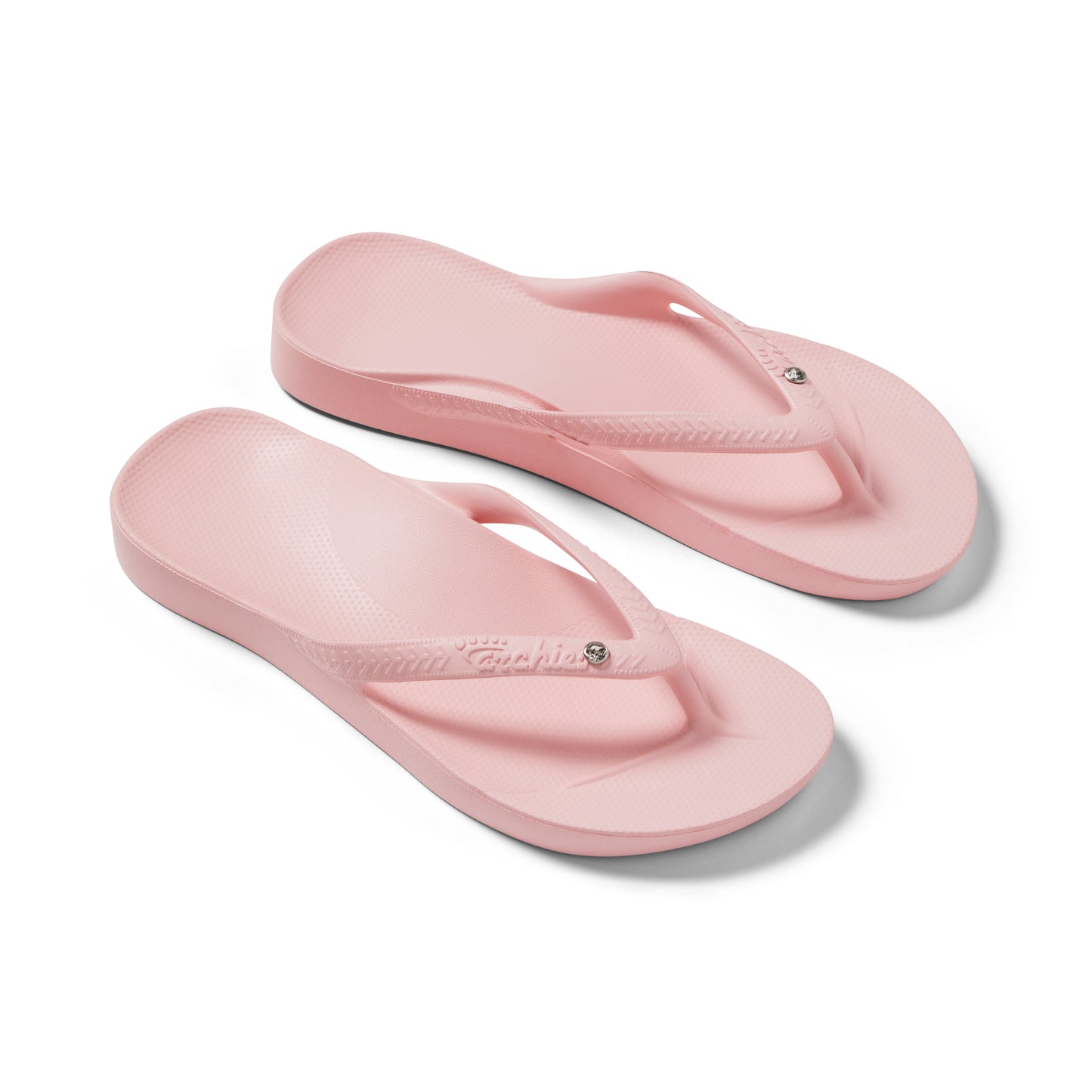 Archies Arch Support Thongs: Pink Crystal