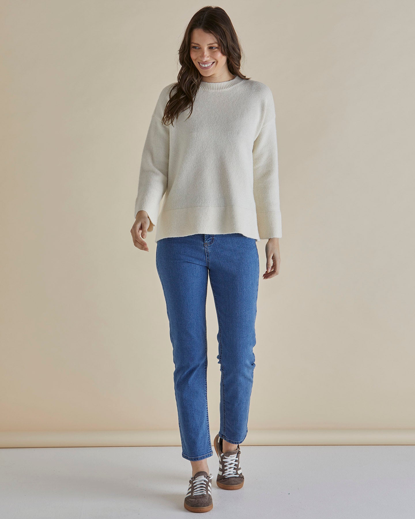 Edith Knit Cream by Betty Basics