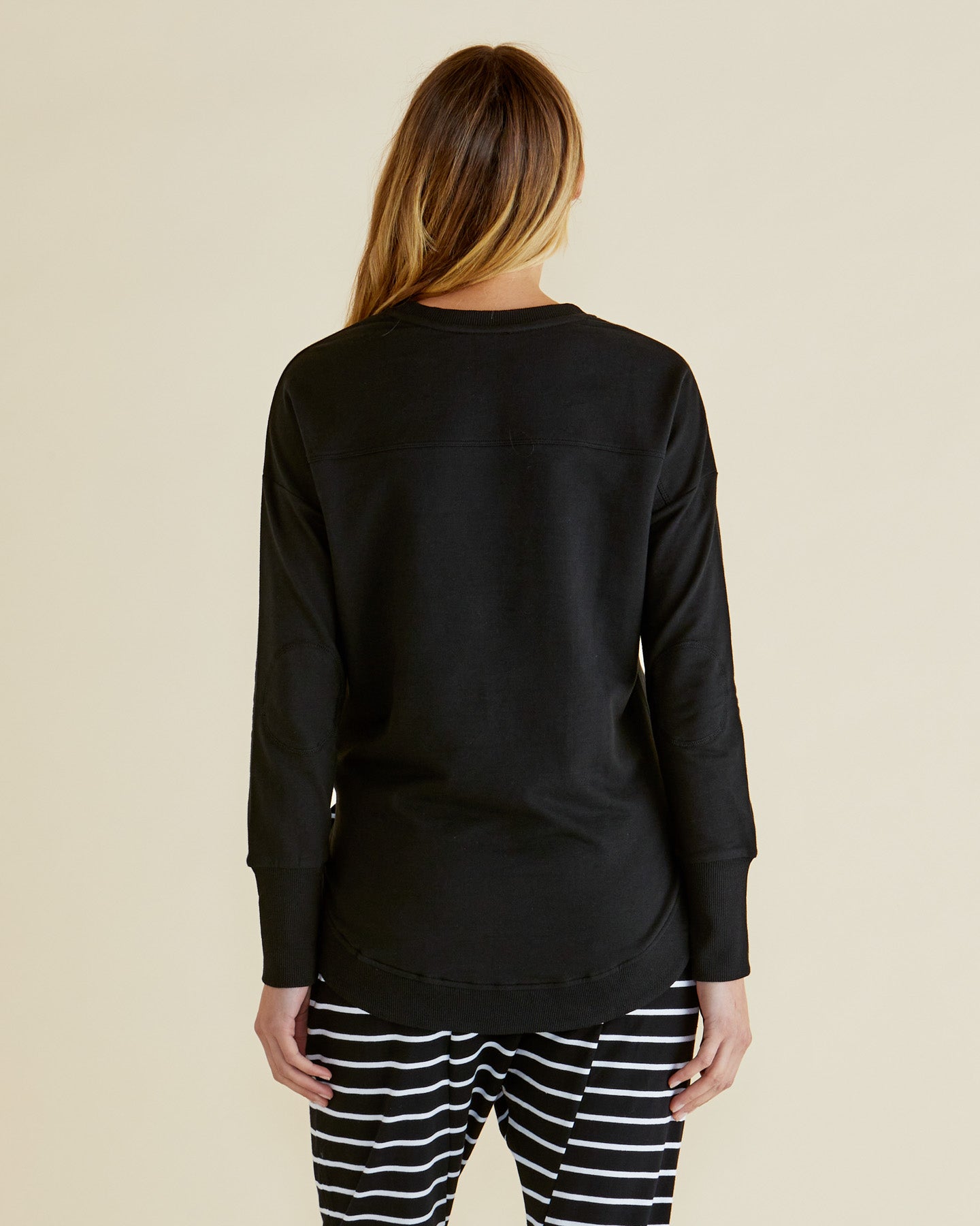 Black Crew Neck by Betty Basics