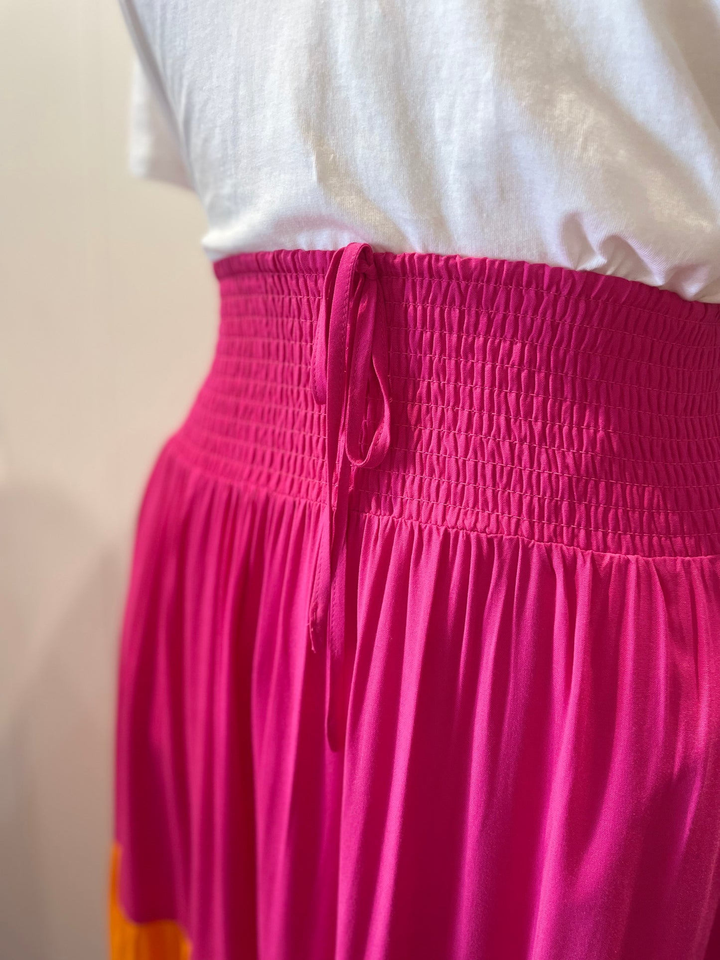 SAIJO Sunset Maxi Skirt