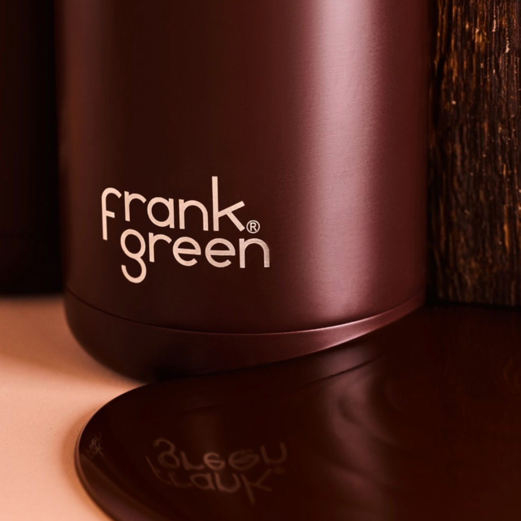 Frank Green Drink Bottle in Chocolate 1L