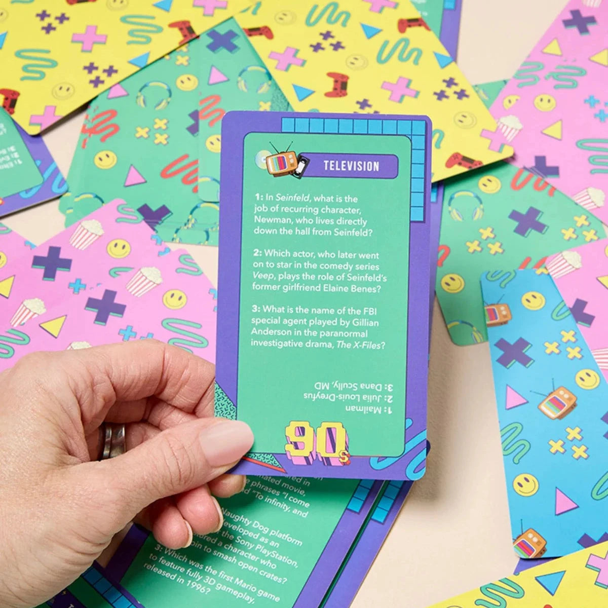 90's Trivia Card Game