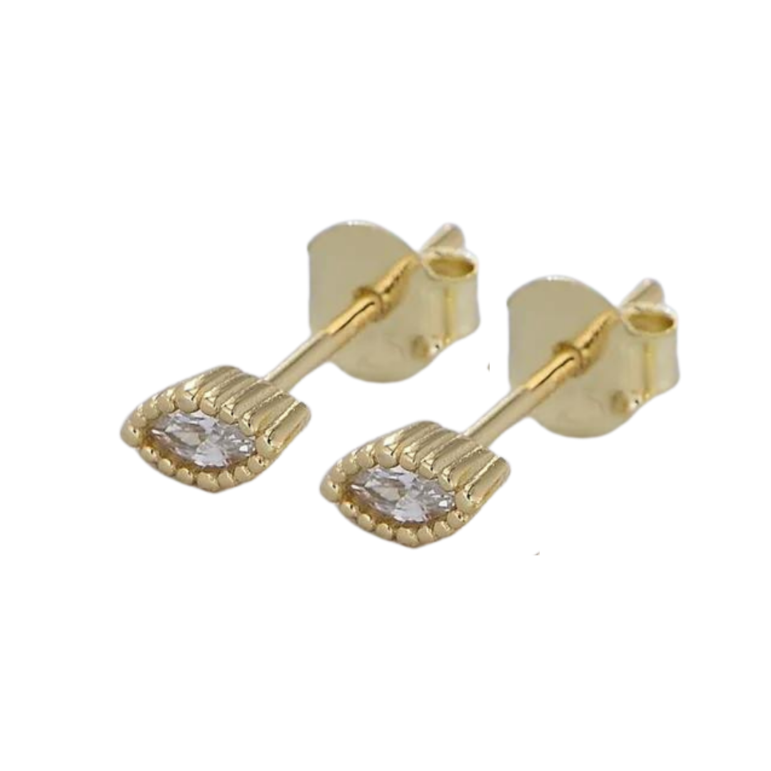 Lila Stud Earrings