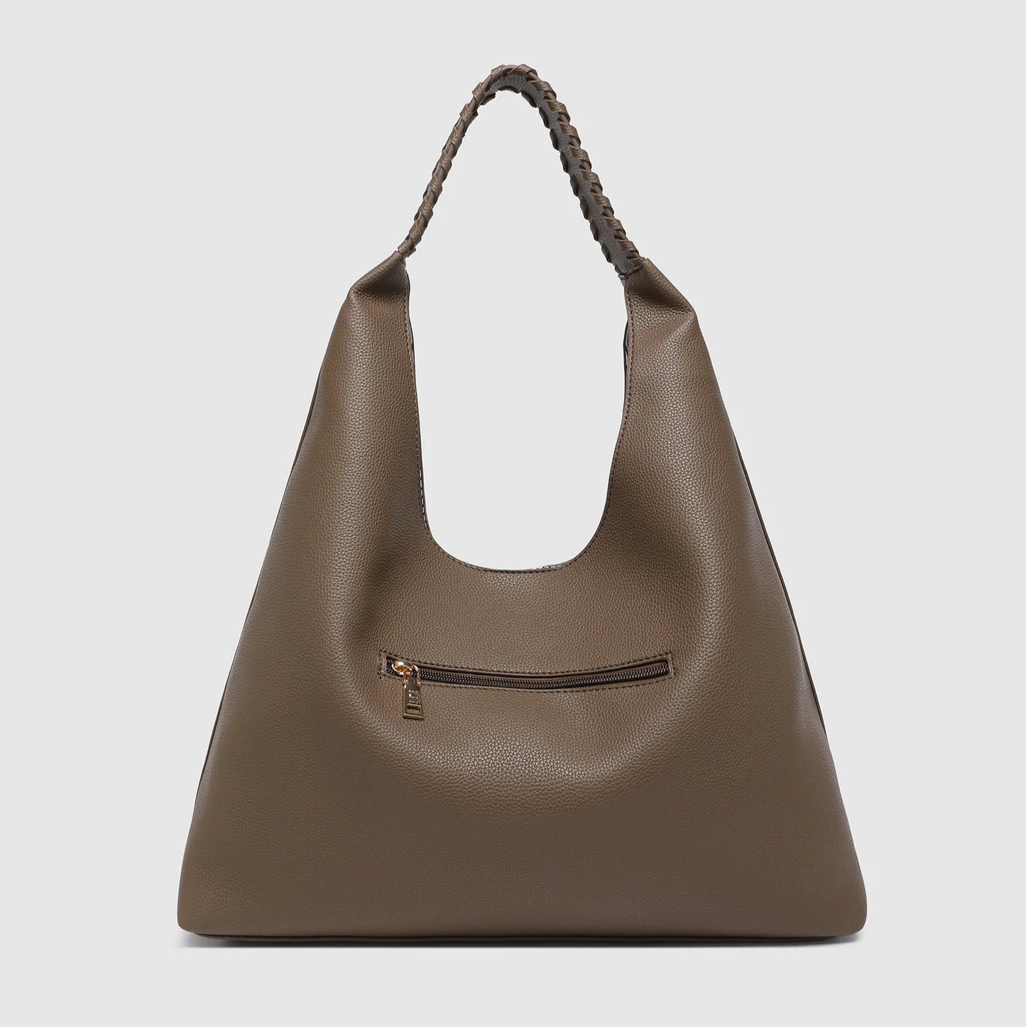 Avery Shoulder Tote Bag Mocha