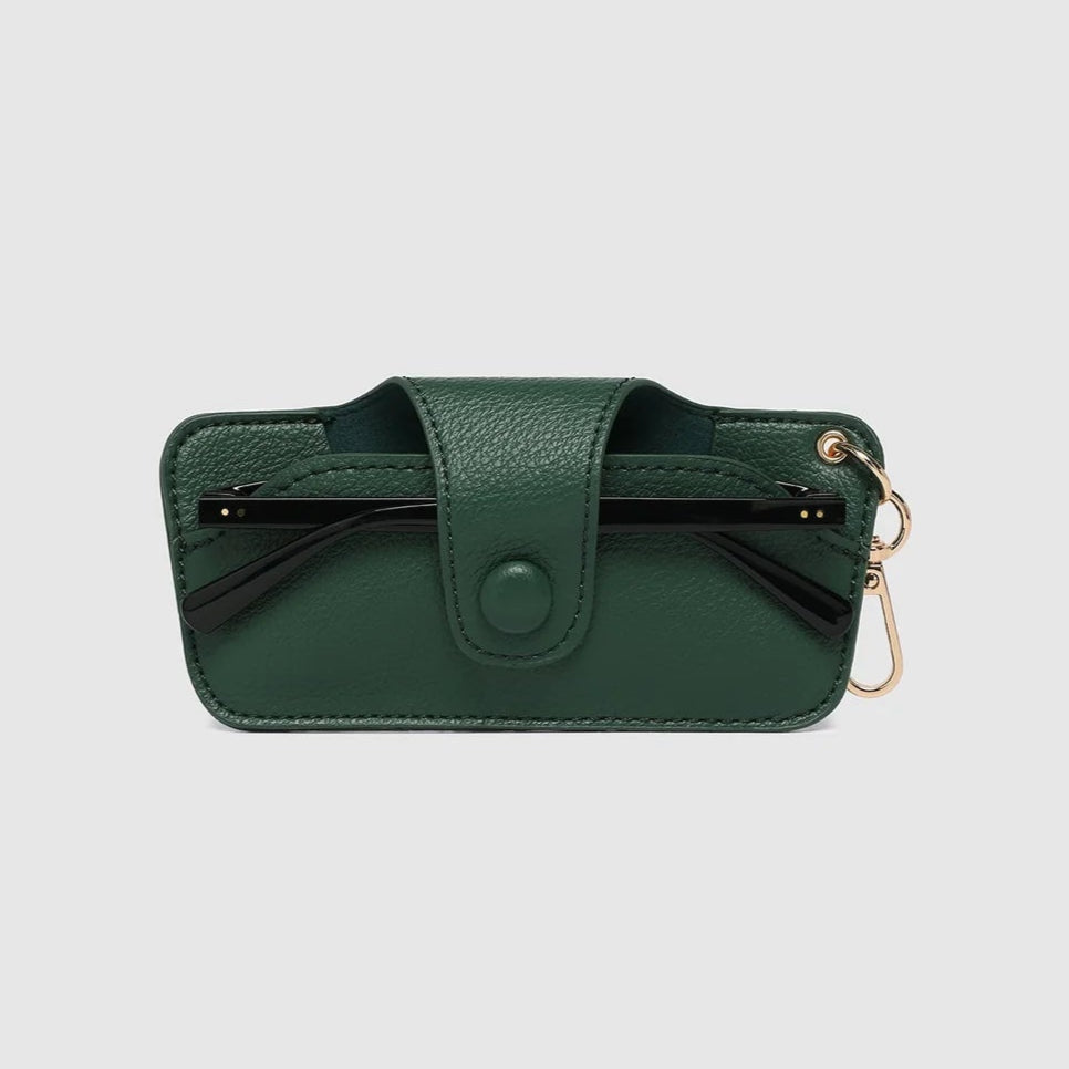 Skittle Sunglass Case Forest Green