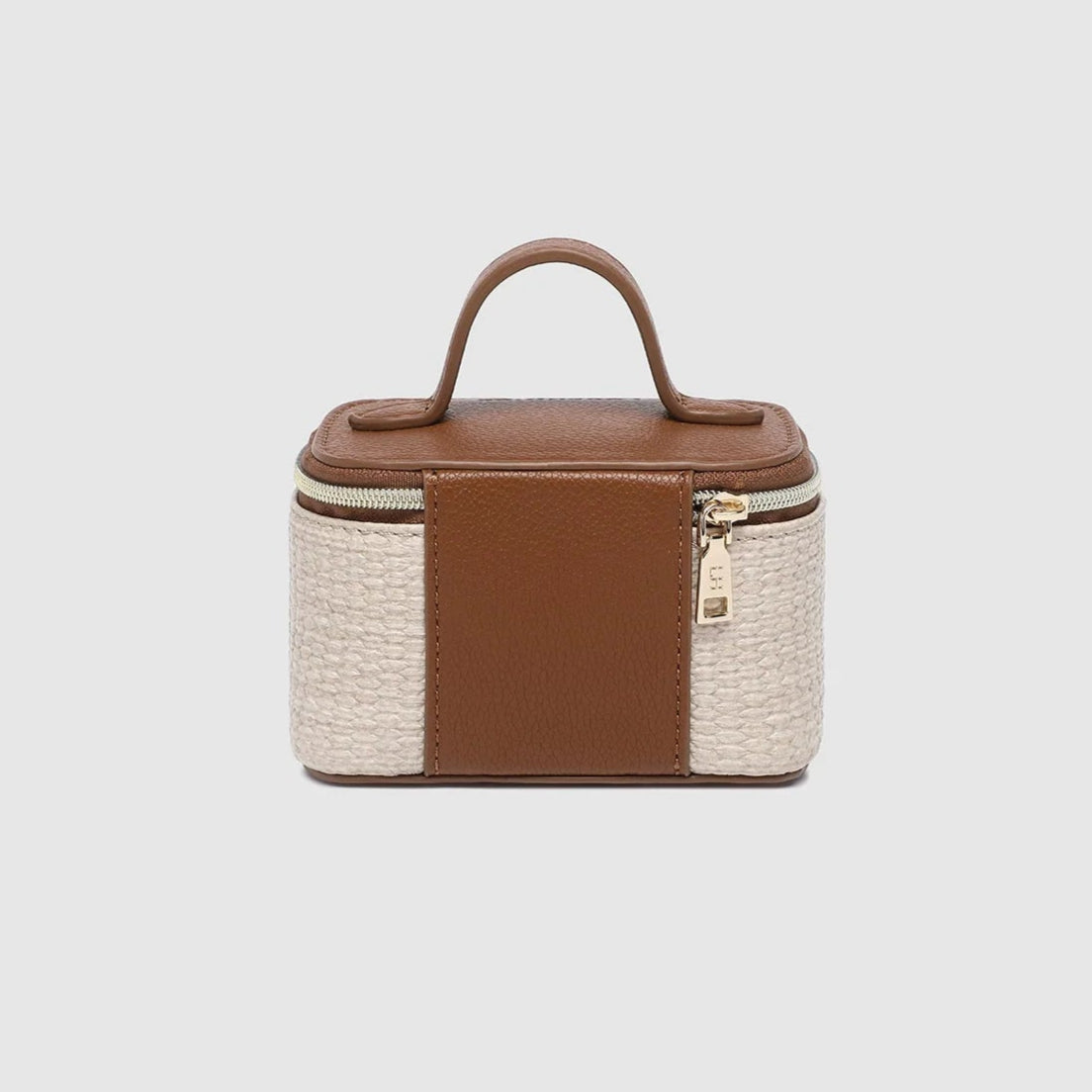 Trudy Jewellery Box in Natural Tan