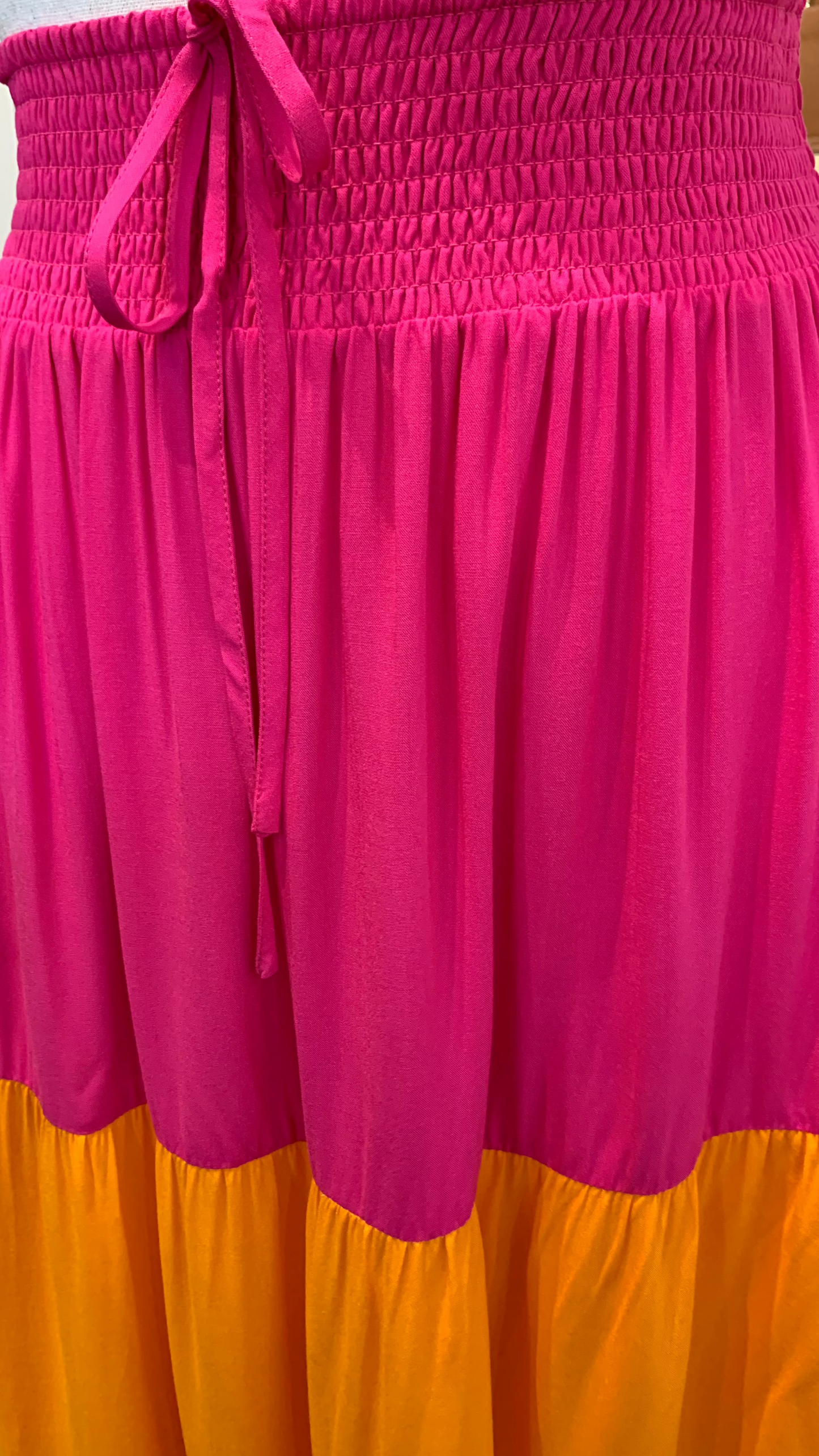 SAIJO Sunset Maxi Skirt
