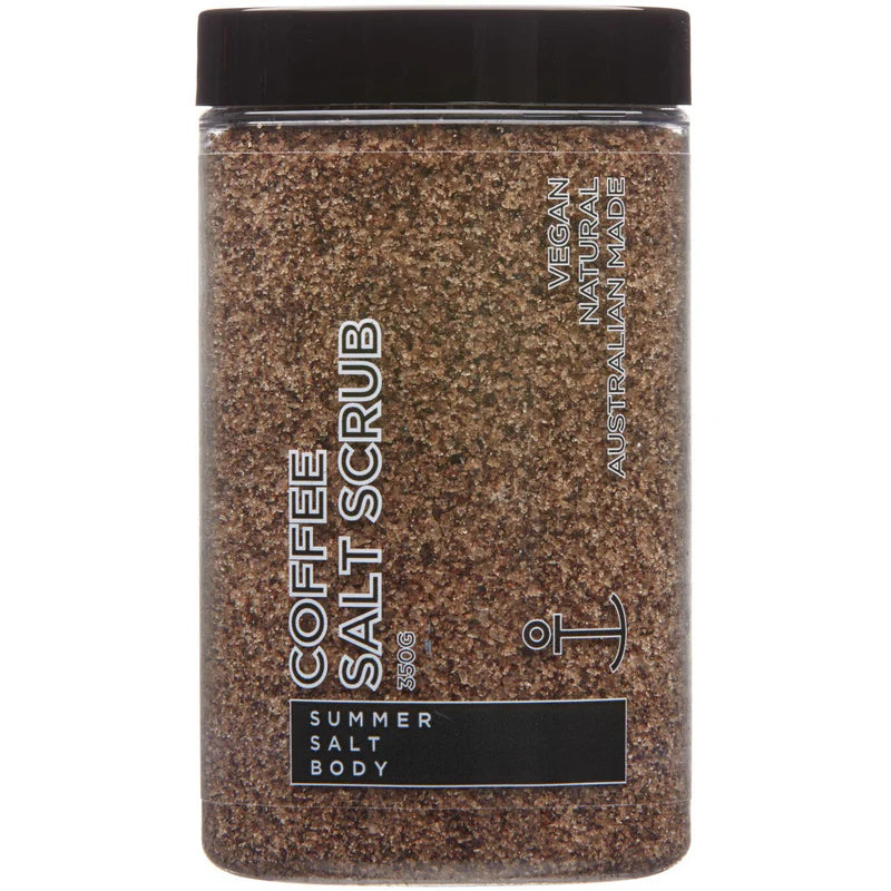 Coffee & Coconut Flakes Salt Scrub Tub
