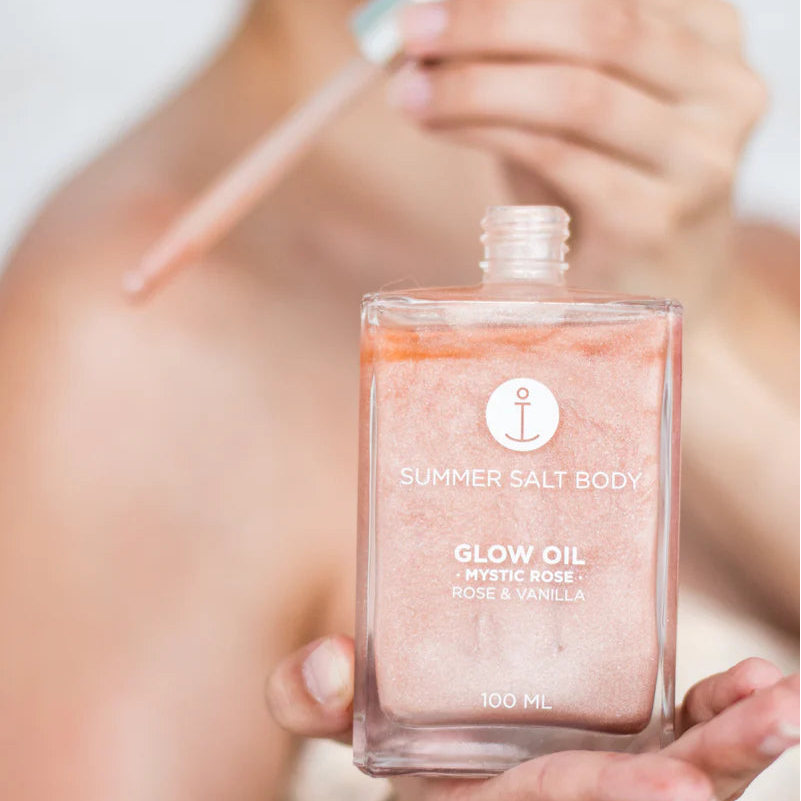 Liquid Gold Glow Oil in Mystic Rose