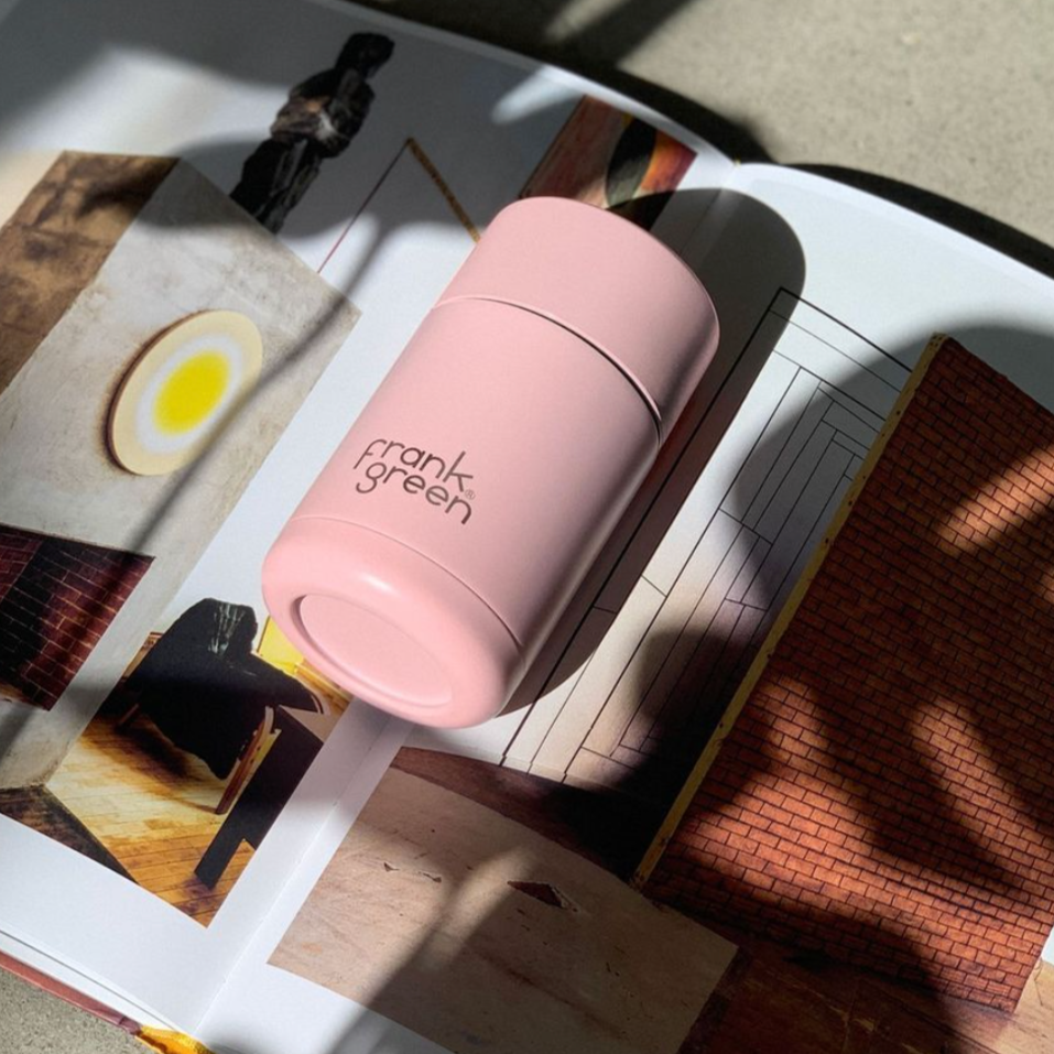 Frank Green Reusable Coffee Cup in Blushed