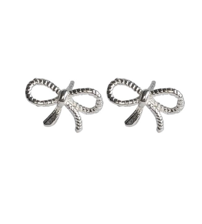 Betty Bow Stud Earrings