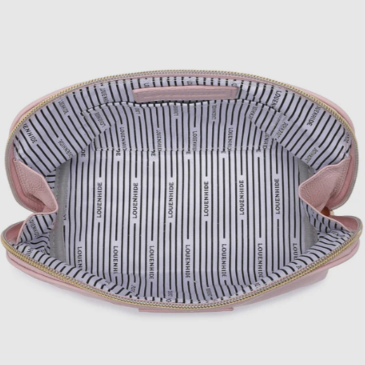 Greta Pale Pink Cosmetic Bag