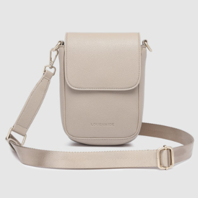 Cuba Phone Bag in Stone