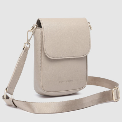 Cuba Phone Bag in Stone