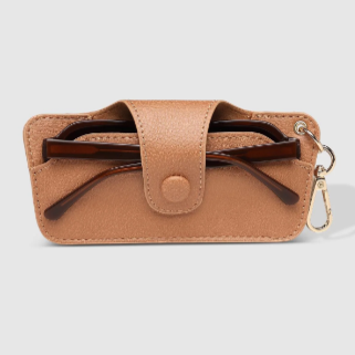 Skittle Sunglass Case Camel