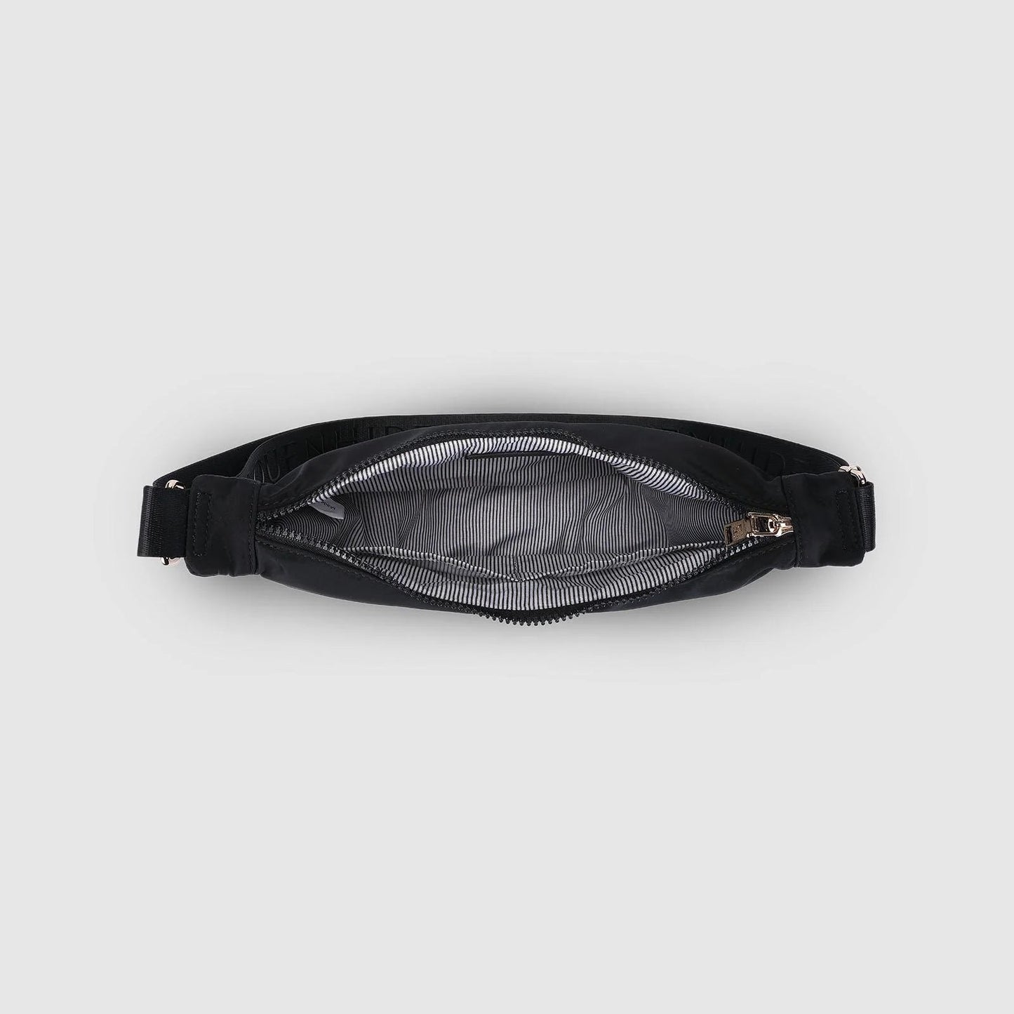 Sylvia Nylon Crossbody Sling Bag Black