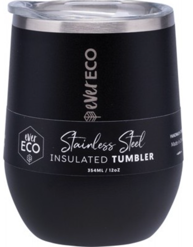 Ever Eco Insulated Tumbler - Black 354mL