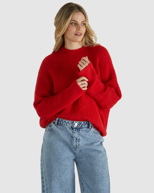 Romee Knit Red