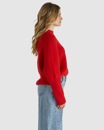 Romee Knit Red