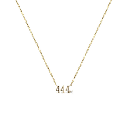 444 Angel Number Necklace