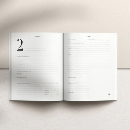 Journal: My Bucket List in Oat Cloth