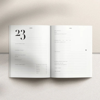 Journal: My Bucket List in Oat Cloth