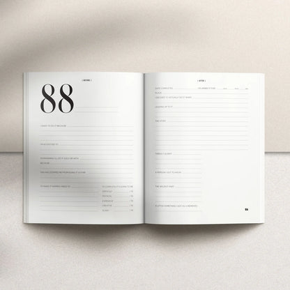 Journal: My Bucket List in Oat Cloth