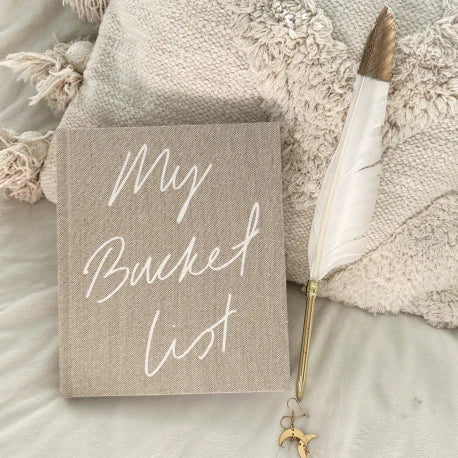 Journal: My Bucket List in Oat Cloth