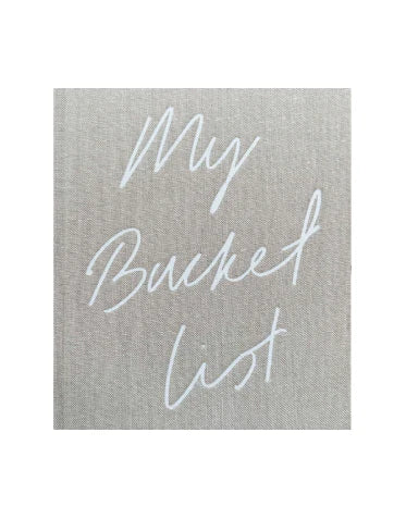 Journal: My Bucket List in Oat Cloth