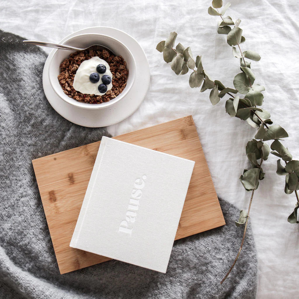 Journal: Press Pause in Oat Cloth