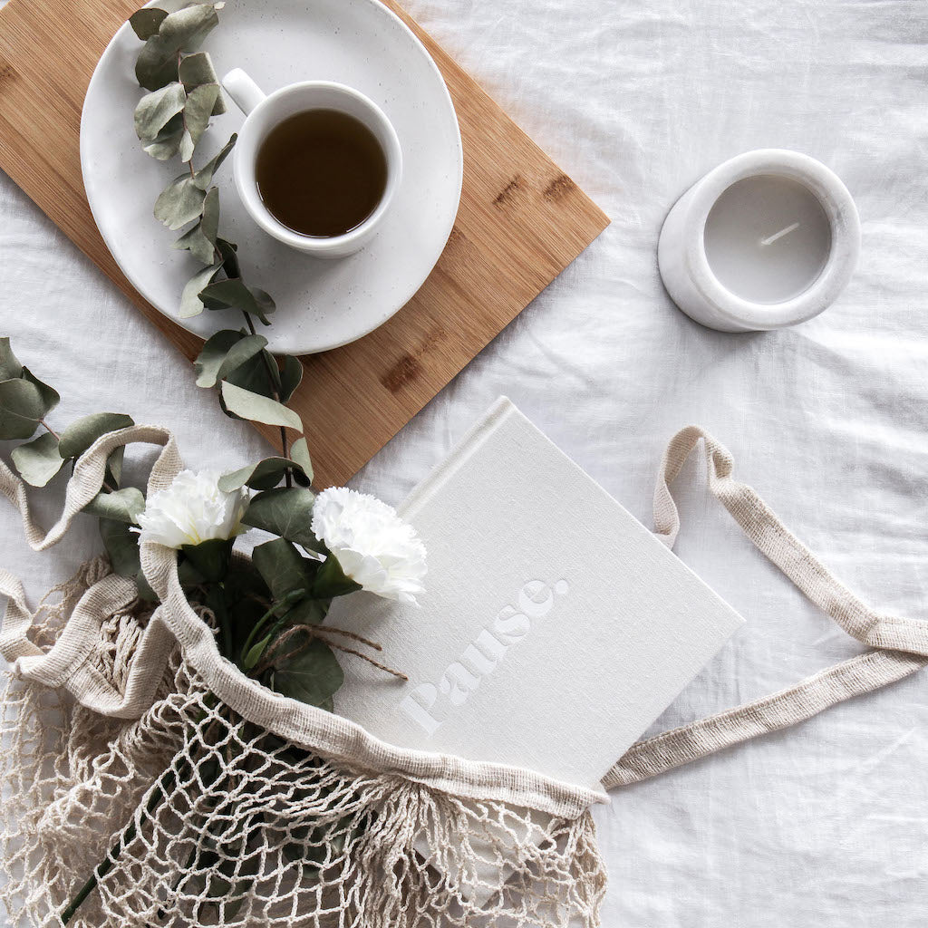 Journal: Press Pause in Oat Cloth