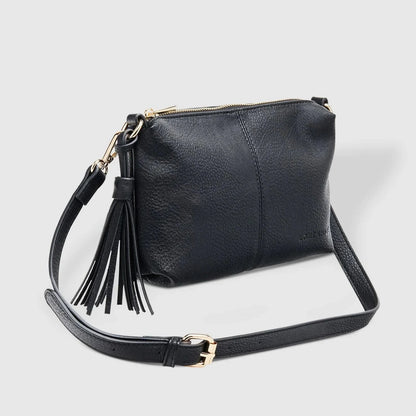 Baby Daisy Crossbody Bag Black