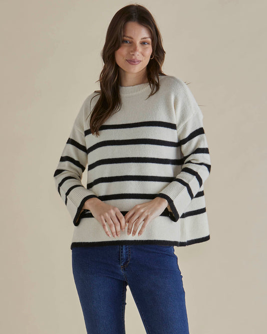 Edith Stripe Knit by Betty Basics