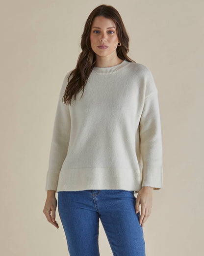 Edith Knit Cream by Betty Basics