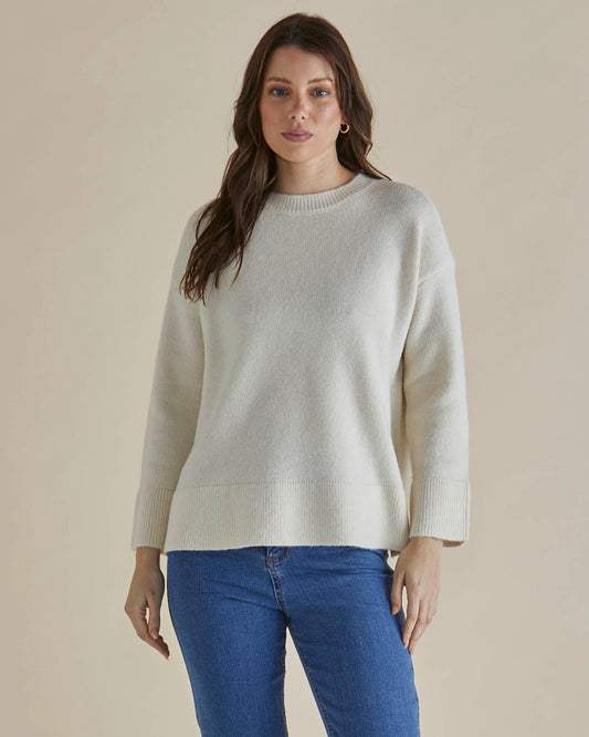 Edith Knit Cream by Betty Basics