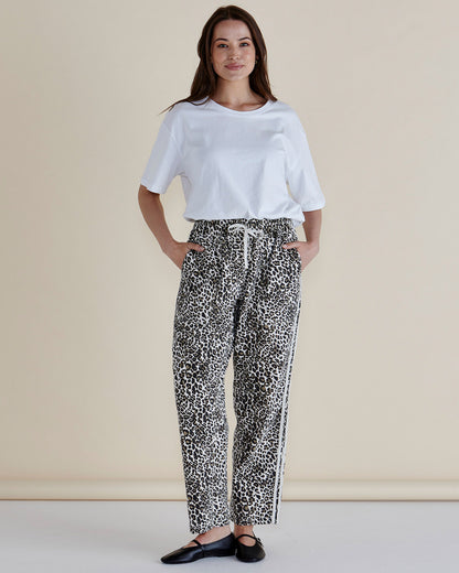 Quinn Animal Print Jogger by Betty Basics