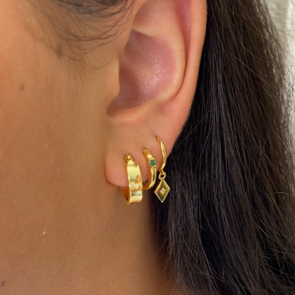Lenny Huggie Earrings
