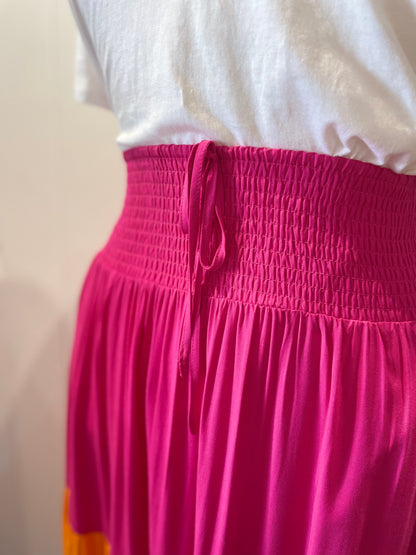 SAIJO Sunset Maxi Skirt