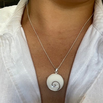 Mira Shiva Shell Pendant Necklace