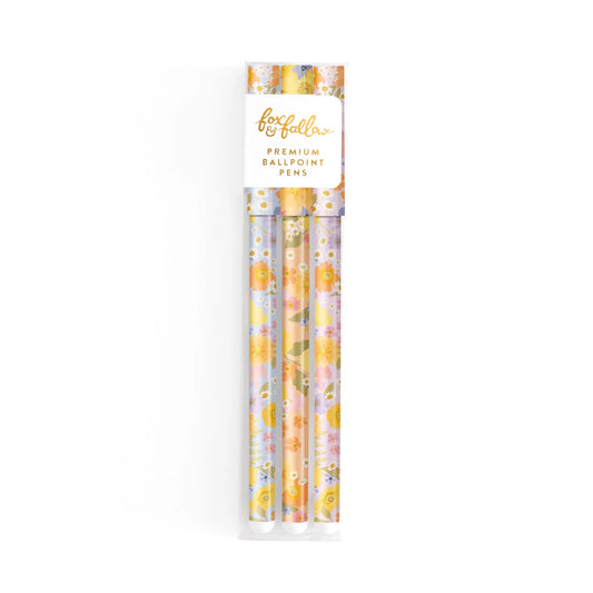 Botanika Ballpoint Pen 3-Pack