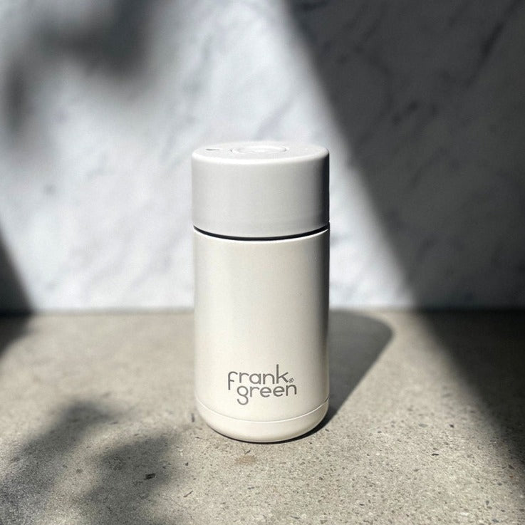 Frank Green Reusable Coffee Cup in Cloud