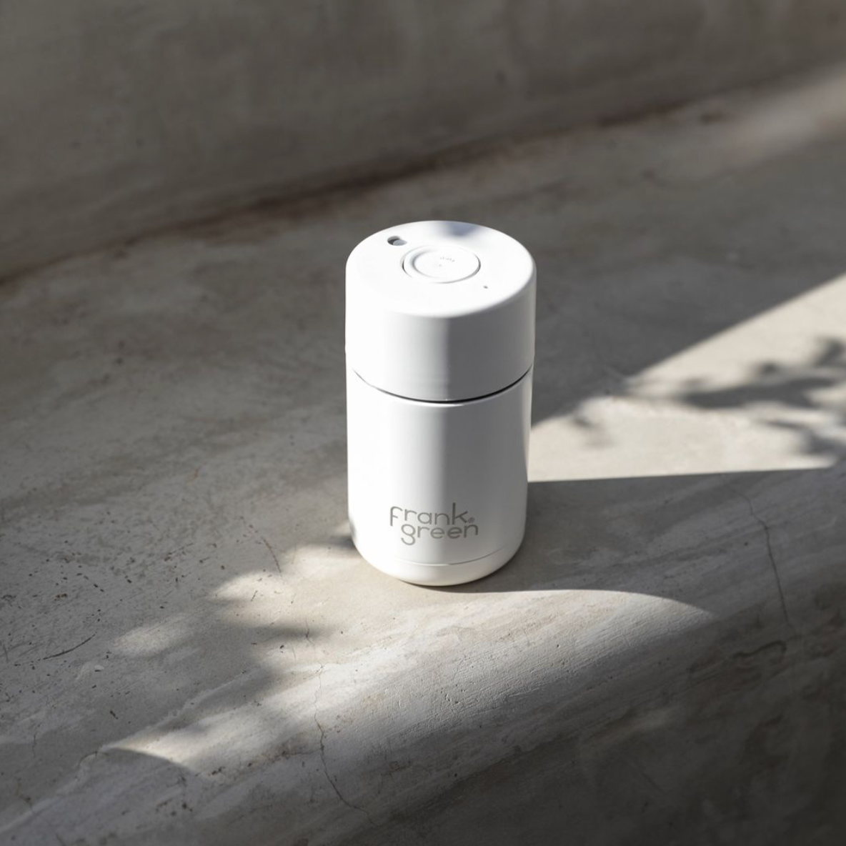 Frank Green Reusable Coffee Cup in Cloud