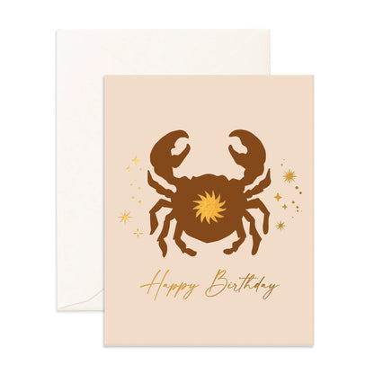 Zodiac Cancer Greeting Card
