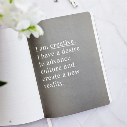 Day Organiser - Make Your Mark 'Set For Success' Daily Planner Journal Ivory
