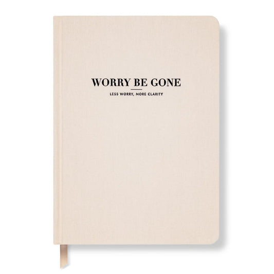 Worry Be Gone - Clarity Journal in Stone
