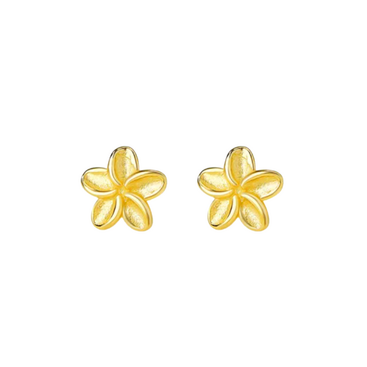 Frangipani Stud Earrings