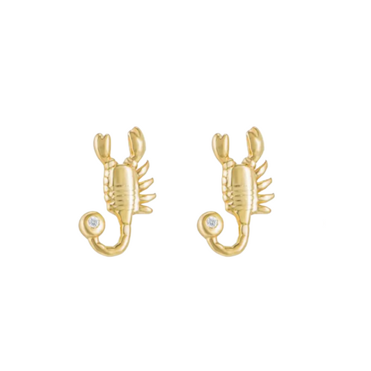 Scorpio Stud Earrings