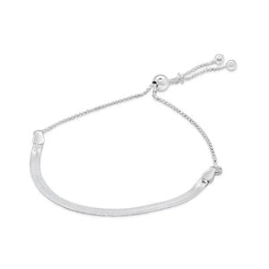 Herringbone Lariat Bracelet